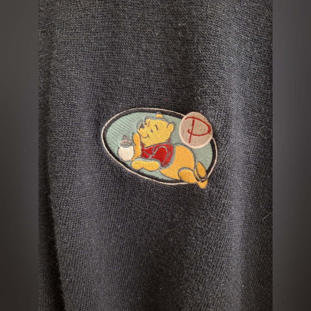 Vintage Disney Store, Winnie The Pooh Cardigan Small Like New Womens - Picture 2 of 7